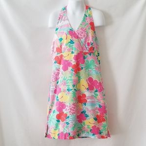 Lilly Pulitzer Tropical Girls sz. 10 Halter Dress